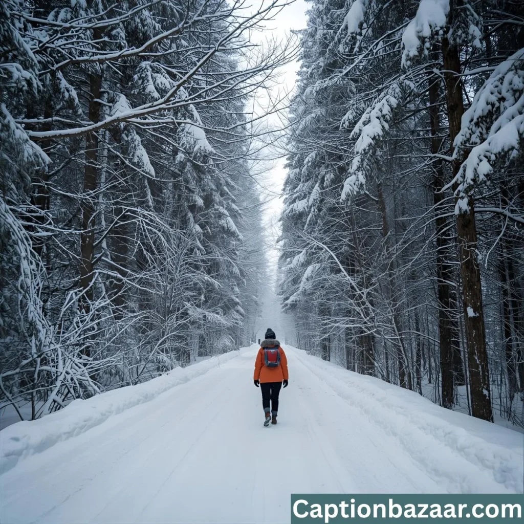 Winter Travel Captions 