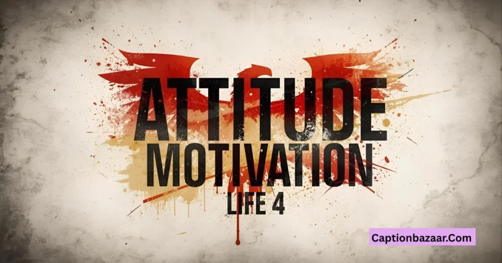 Attitude Motivation Captions