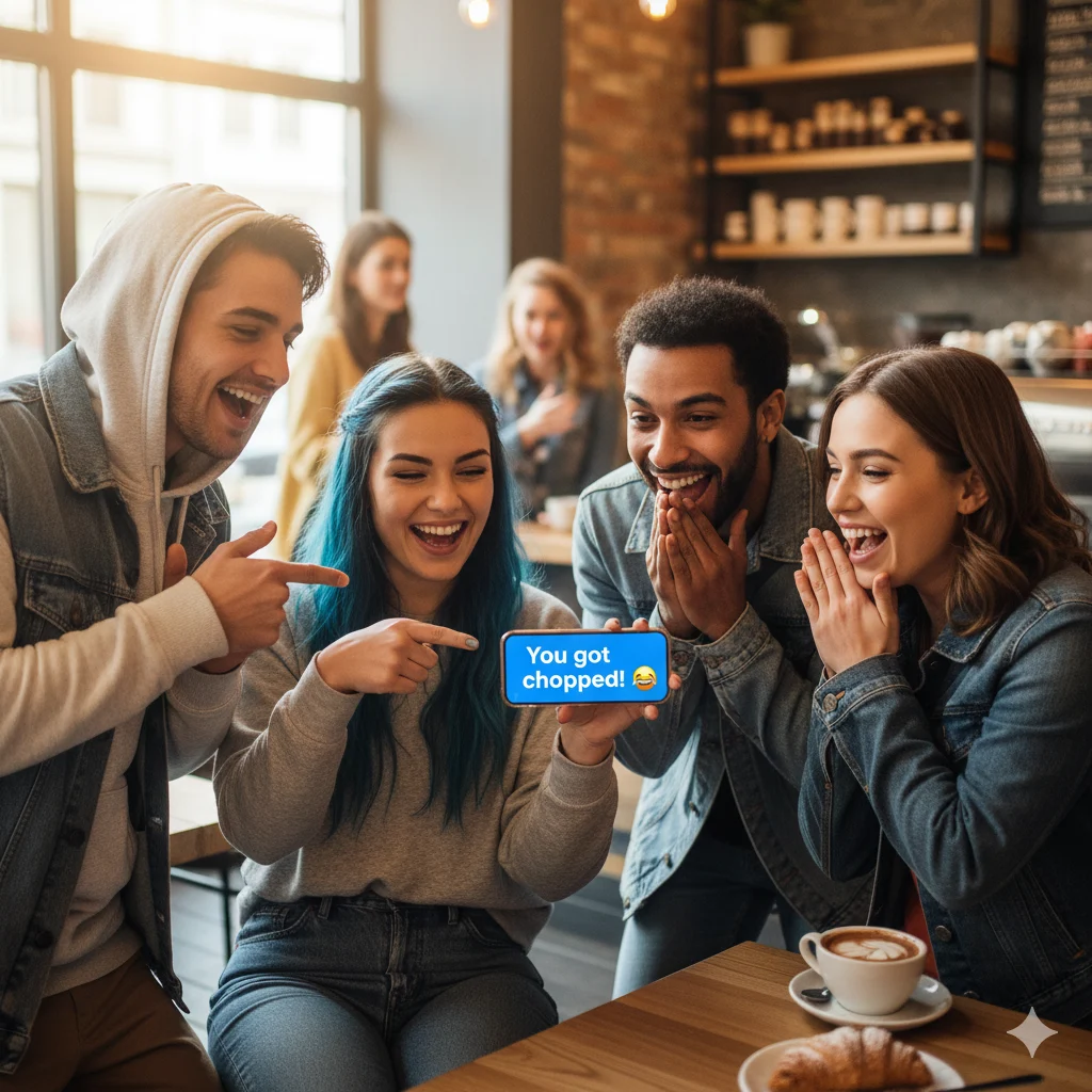 Examples of “Chopped” in Slang