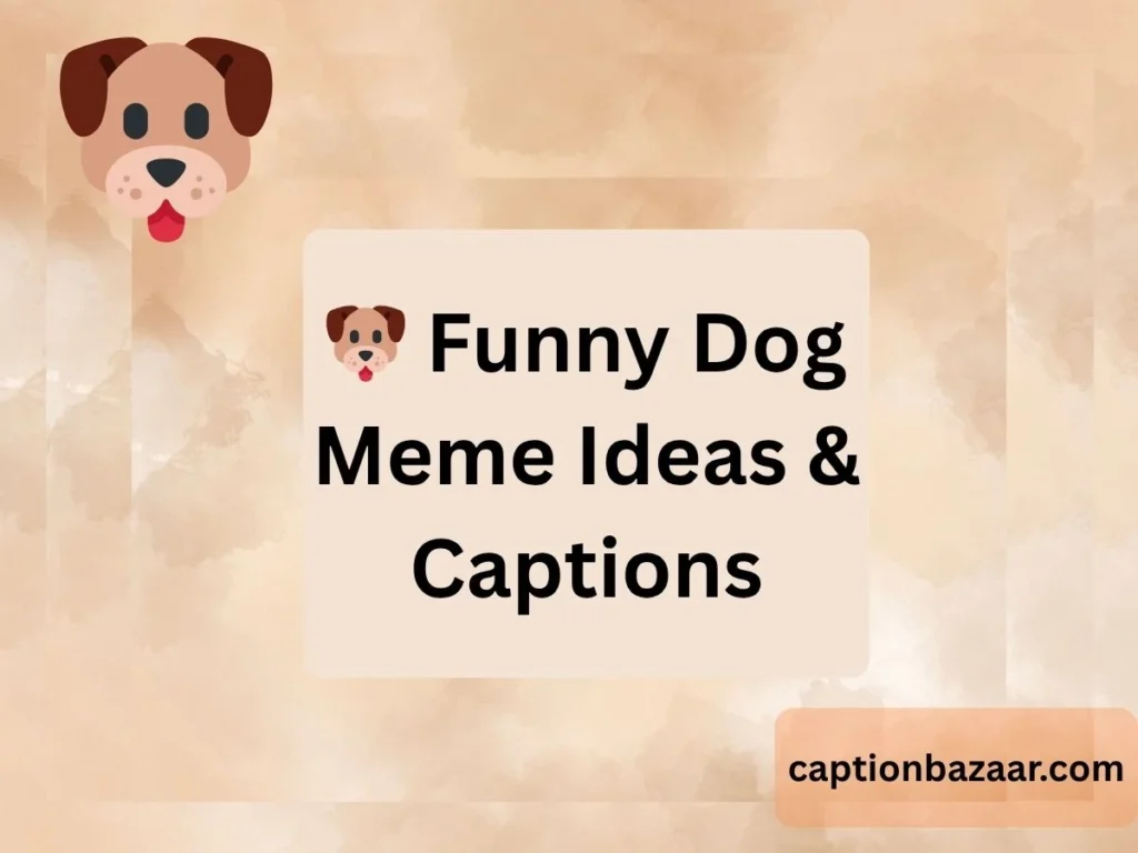 Funny Dog Meme Ideas & Captions