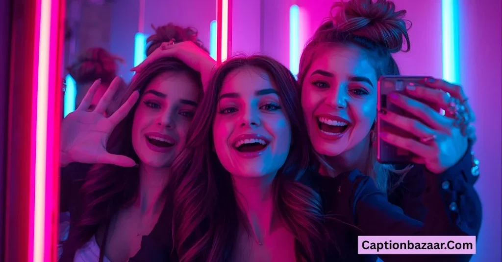 Glam Mirror Selfie Captions