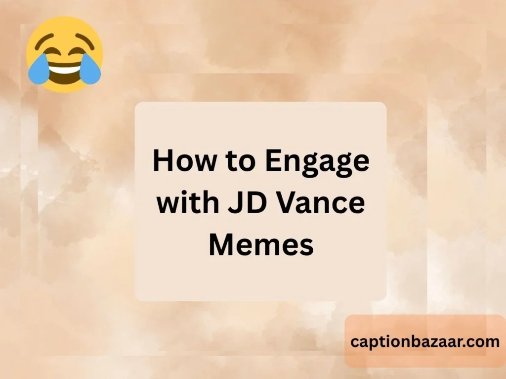 How to Engage with JD Vance Memes