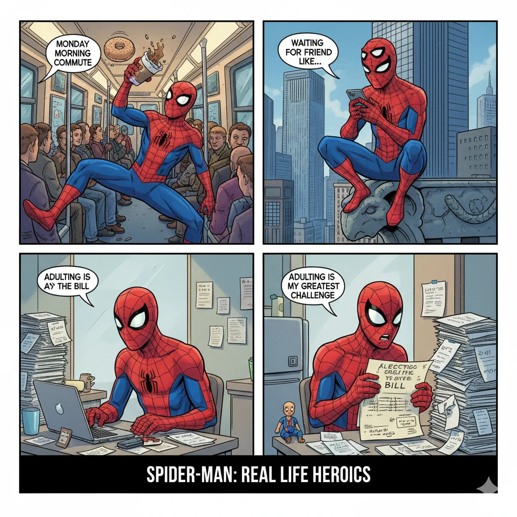 Relatable Spiderman Memes for Everyday Life