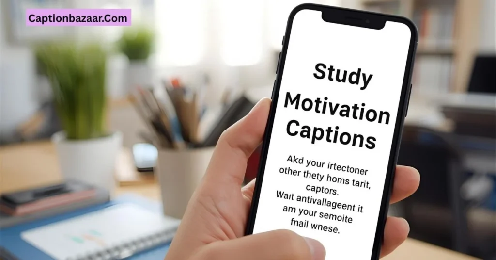 Study Motivation Captions