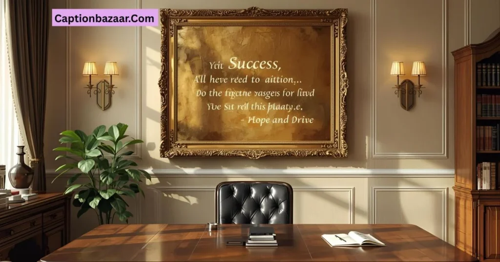 Success Motivational Captions