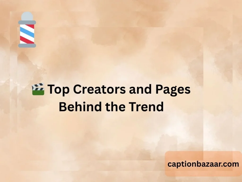  Top Creators and Pages Behind the Trend