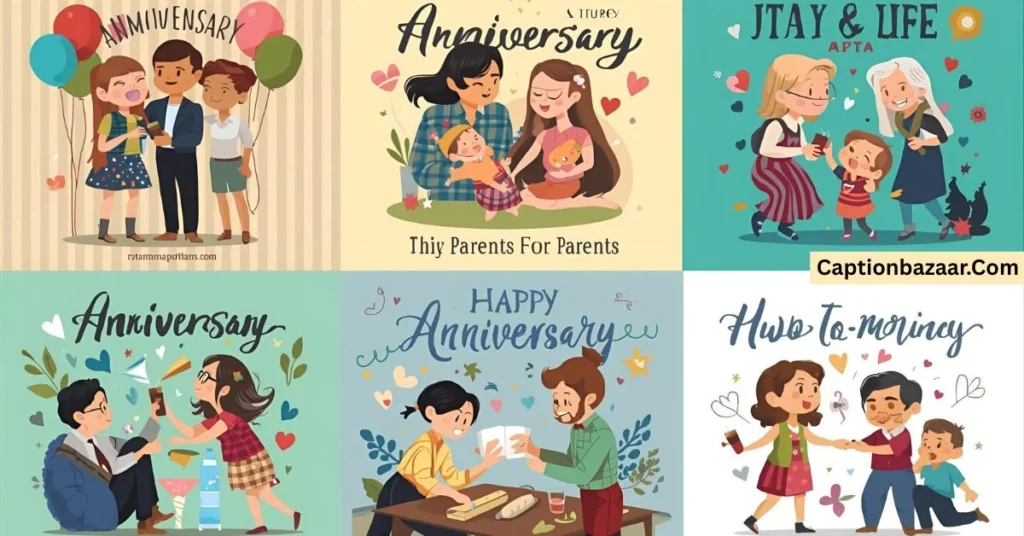 Anniversary Captions for Parents