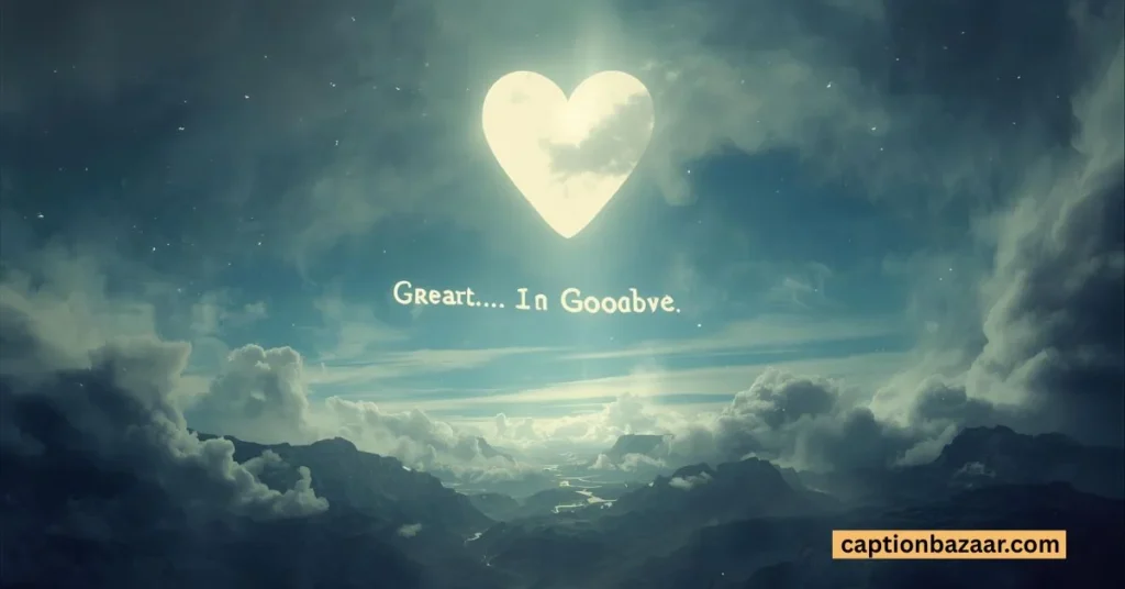 Heartfelt Goodbye Captions 