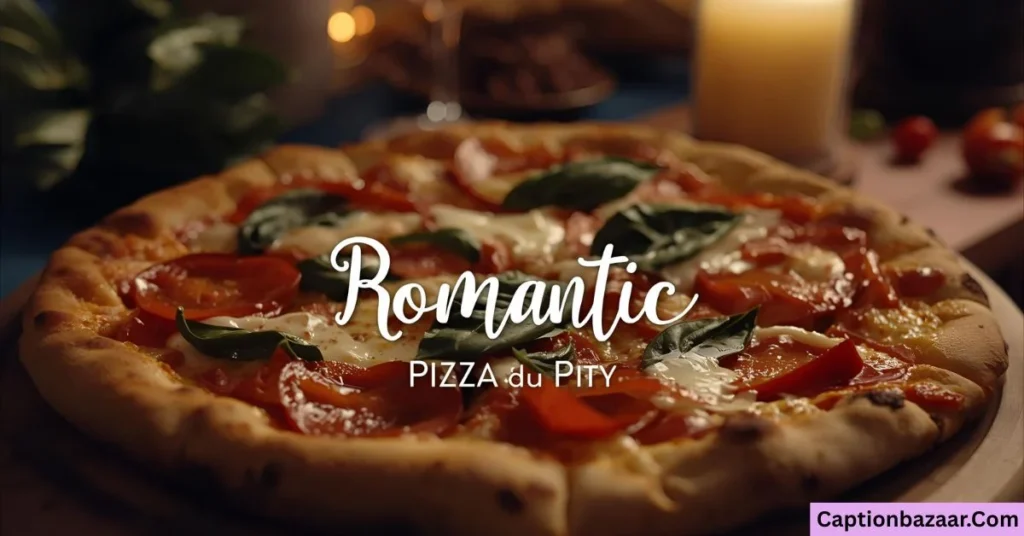 Romantic Pizza Captions