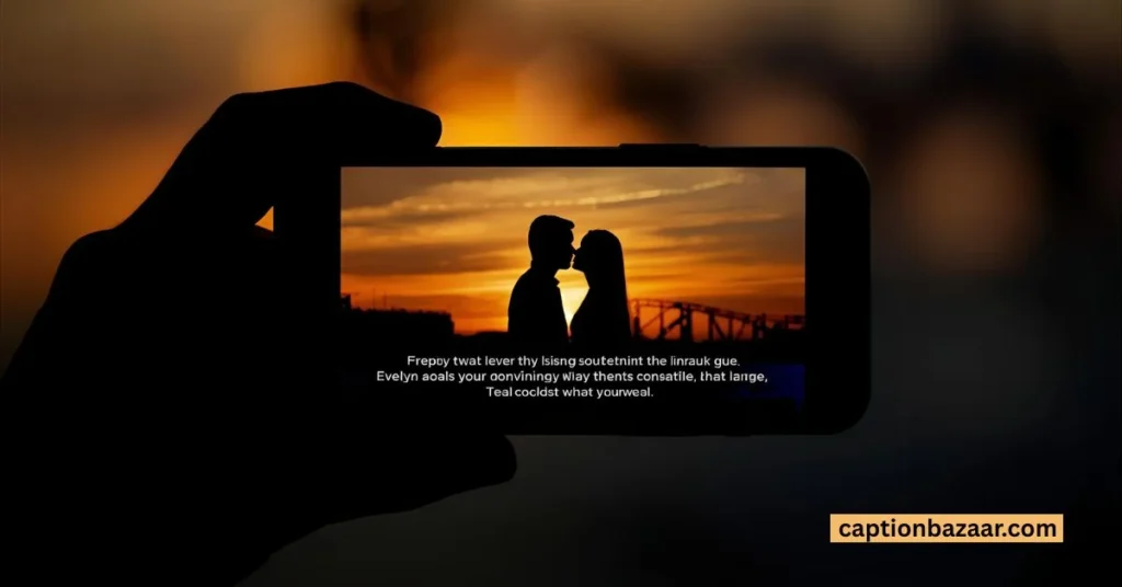 Romantic Sunset Captions